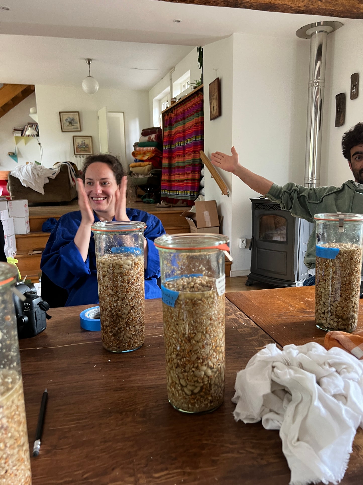 stage de fermentation dans l'Aveyron