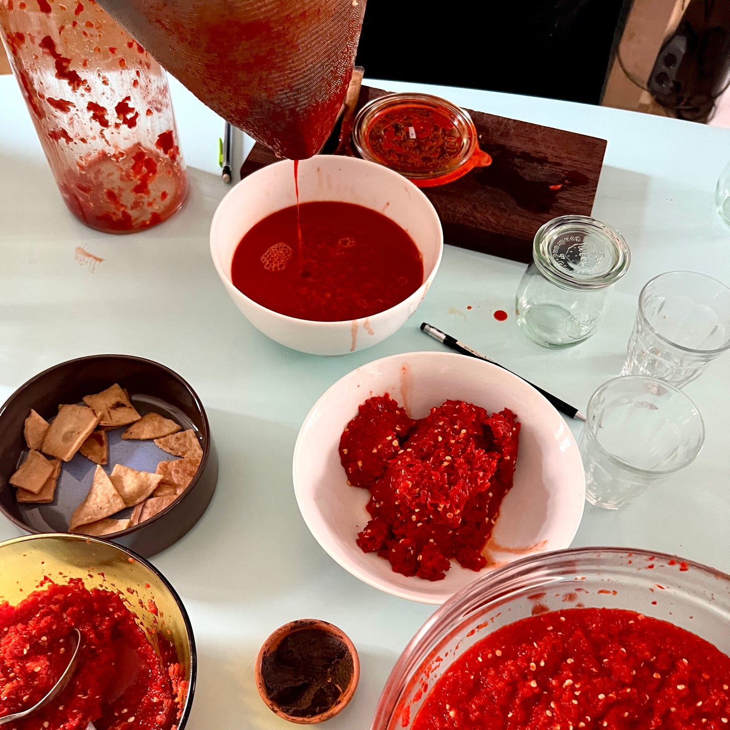 atelier sauces pimentées
