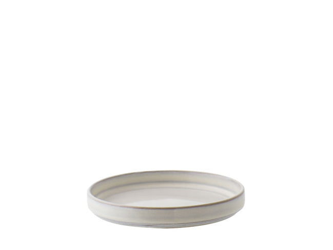 petite assiette plate 14/2 couleur crème- design by ADONDE — small plate — cream color