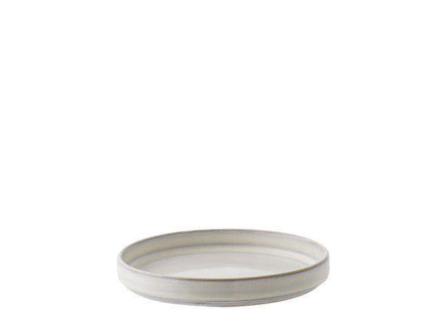 petite assiette plate 14/2 couleur crème- design by  ADONDE — small plate — cream color
